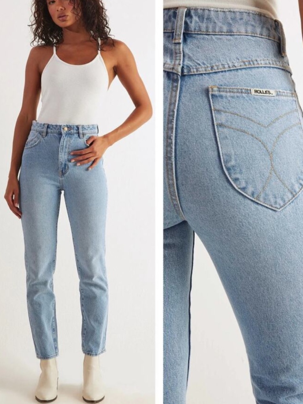 Rolla’s Dusters High Rise Slim Ankle Jeans Size 29